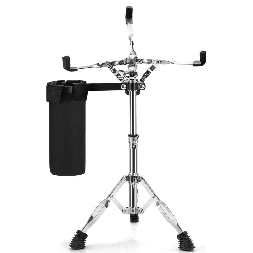 Snare Drum Stand with Drum Sticks Holder, Double Braced Tripod Snare Stand Fit f